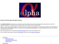 http://alphacocoa.sourceforge.net